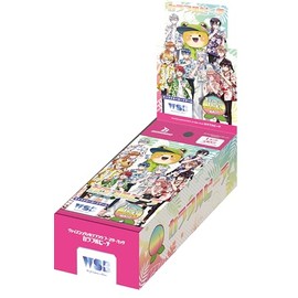 Weiss Schwarzblau Booster Pack, Colorful Peach Box