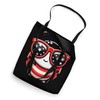 Ladybug 4th of July US Flag Patriotic Tote Bag