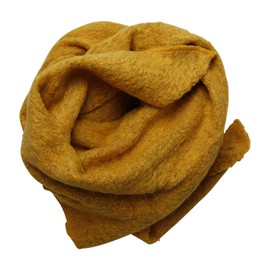 Beybey Women's Winter Scarf Curry Yellow XXL Large -