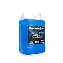 P&S Professional Detail Products - True Vue Concentrated Glass Cleaner - Water-Based Formula, Quickly Remove Road Film, Smoke, and Dirt from Windshields and Other Automotive Glass Surfaces (1 Gallon)