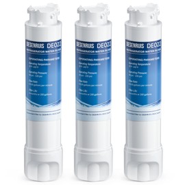 DESENRUIS Water Filter Replacement Compatible with Frigidaire EPTWFU01, EWF02, Pure Source Ultra II, Pack of 3