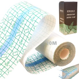 Tattoo Aftercare Bandage 10Cm x 10M, Unihuby Second Skin Tattoo Cover Waterproof Tattoo Film Wrap Waterproof Tattoo Pflaster for Swimmings