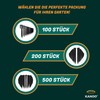 kanoo® Ground Pegs for Robotic Lawnmower Boundary Cable - Ground