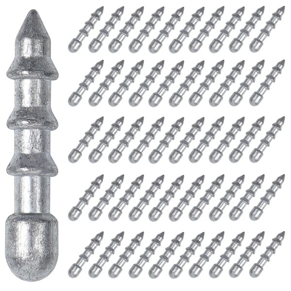 Nail Weights for Bass Fishing Sinkers Weights, 50pcs Wacky Worm