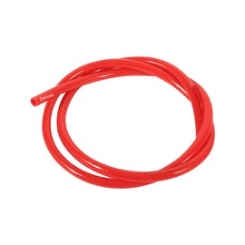 EBTOOLS Red Petrol Hose 1 m Colourful Gas Oil Hose Fuel Hose Petrol Pipe for Motorcycle Dirt Pit Bike ATV - Rubber - Red - 1 Piece - Universal Fits Most Motorcycles