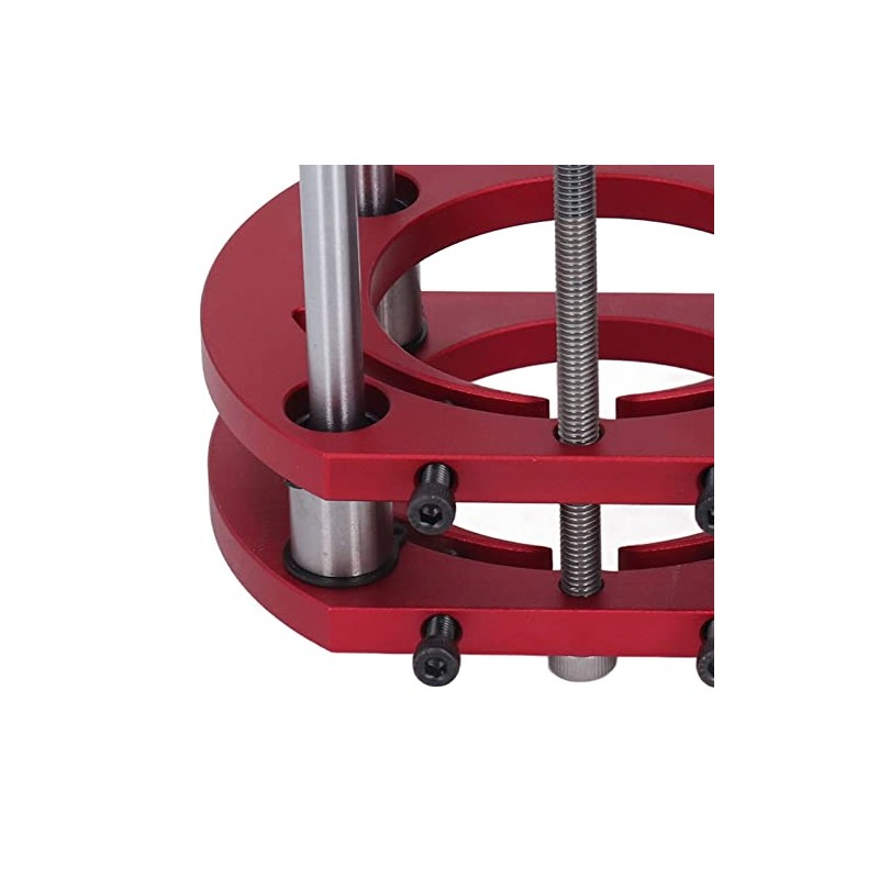 Wakects Stainless Steel 4 Jaw Clamping Router Table Lift Base