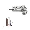 YUOIP® Door Lock Gate Bolt Door Chains Stainless Steel Latches