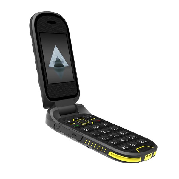 Flip Phone Folding Mobile Phone Hammer DIG LTE 4G Robust,