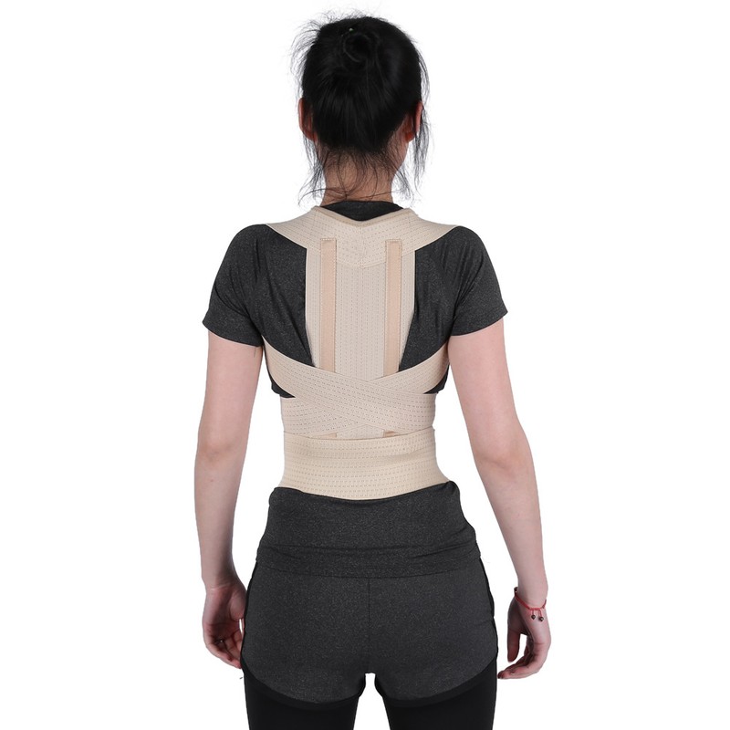 Men Women Posture Correction Waist Shoulder Chest Back Support Corrector