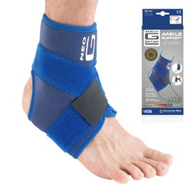Neo-G Ankle Support Brace Figure 8 Ankle Strap Support – Neoprene Ankle Support for Ligament damage, Arthritis, Ankle Brace for Sprained Ankle, Weak Ankles – Ankle Wrap Adjustable Compression