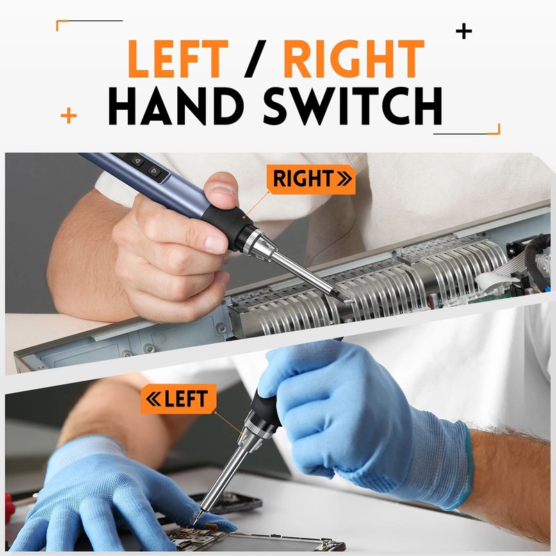 Electric Soldering Iron Kit Digital Display Temperature Adjustable Fast Heating