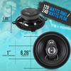 Pyle 3-Way Universal Car Stereo Speakers-240W 5.25" Triaxial Loud Pro