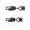 2 Pack Adjustable Black Toggle Clamp Latch(4002) Heavy Duty 550