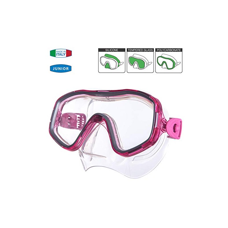 Salvas Smile Junior CA502S2F Child's Diving Mask Pink