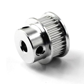 Timing Belt Pulley 36 teeth 8mm Bore For 3D Printer CNC 6mm Width Belt Pack of 6 (Wrench Included)