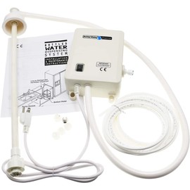 TDRSUPER Bottle Water Dispenser Pump System Self-Priming 110V AC US Plug Drinking Water Pump Single Tube Food Grade Suitable for Coffee/Tea Maker, Water Dispenser, Refrigerator, Ice Maker