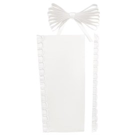 EverLove Women's Wedding Dress Zipper Replacement Adjustable Fit Satin Corset Back Kit Lace up for Prom Gowns Ivory