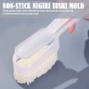 Chlotmio 4 Pcs Sushi Mold Non-Stick Nigiri Sushi Maker Mould
