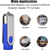 2Pack 8GB USB 2.0 Thumb Flash Drives Swivel Design Pen