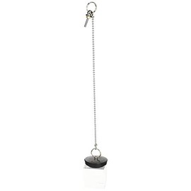 SANEI PH281 Rubber Stopper with Suction Cup for Washrooms, Heaton Wears Included, Outer Diameter 1.7 inches (44 mm), Height 0.3 inches (8 mm)