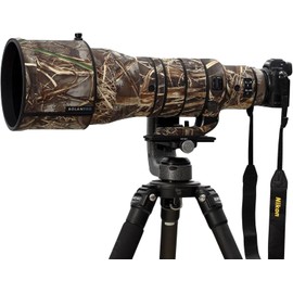 ROLANPRO Waterproof Lens Cover for Nikon Z 400mm F2.8 TC VR S Rain Cover Lens Protective Sleeve Case Clothing-#9d Grass Waterproof