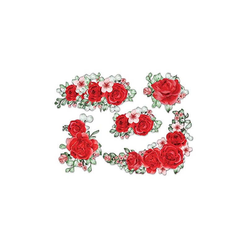 Crystal Candy Flower-Bouquet Wafer Papers