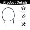 1Pcs 110cm Motorcycle Throttle Cable Replacement, Straight Throttle Cable, Universal