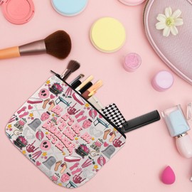 MYSOMY Embalmer Makeup Bag Hi It's Me I'm The Embalmer Cosmetic Bag Funeral Director Gift Mortuary Science Student Gift (Embalmer Bag)