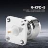 Oumefar 2pcs N KFD 5N Female RF Coaxial Housing Coaxial