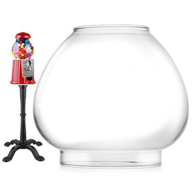 Carousel Gumball Machine Globe - 15-inch Gumball Machines Bowl Ball. Acrylic "SHATTERPROOF" Compatible with Candery, King Carousel, Great Northern & Most 15" Vintage Candy Machines - Replacement Part