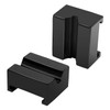 YIXISI 2 PCS Square Rubber Jack Stand Pad, Universal Slotted