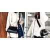 Zazaland Mini Shoulder Bag, Snag, Easy to Take Out, Leather,