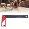 Woodworking Square Multi Angle Professional L Shaped Aluminum Alloy Scribing