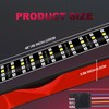 AHMURZOE 48 Inch Tailgate Light Bar Quad Row LED Tail