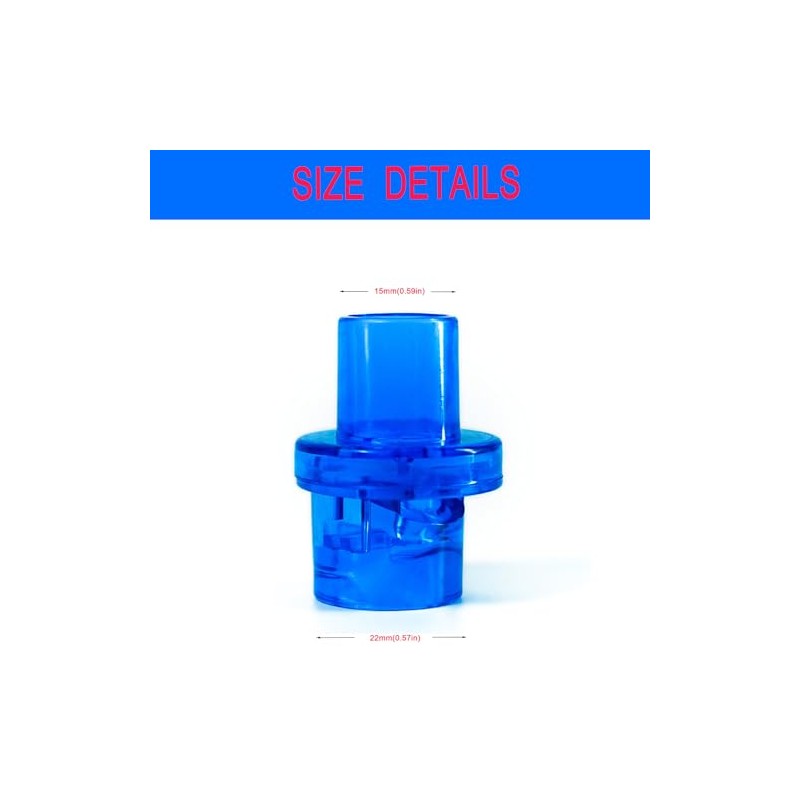 100pcs Mask Training Valves, Training Only, One Way Valve for