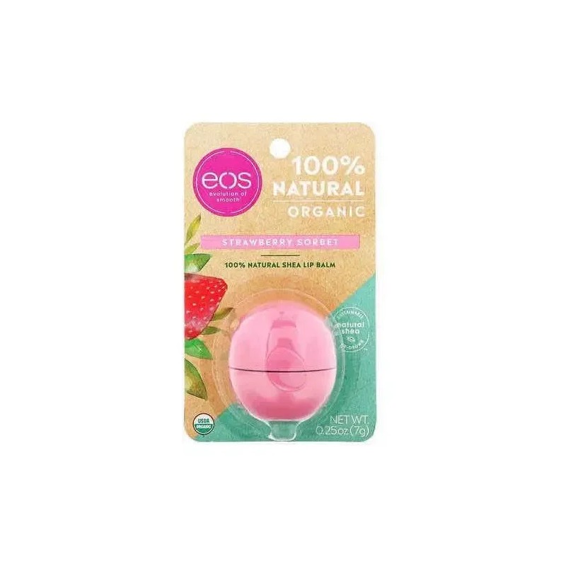 Eos Balsamo Labial Fresa 7g Xchws C