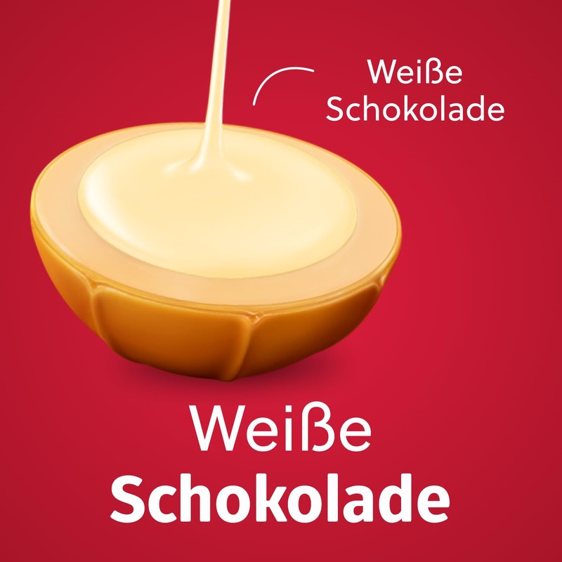 Toffifee White Chocolate – 1 x 125g – Haselnuss in