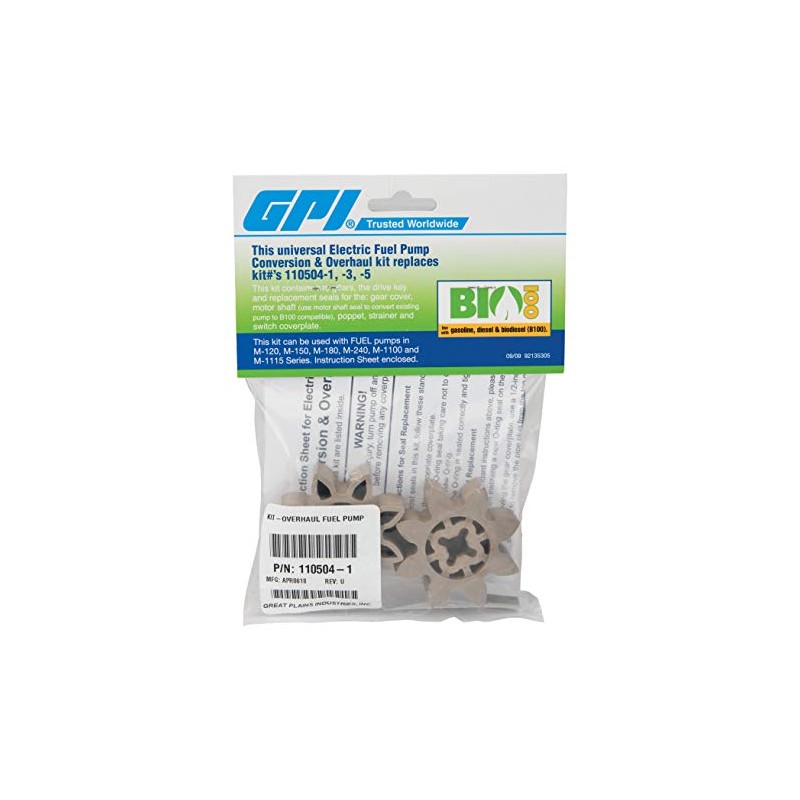 GPI 110504-1 Conversion and Overhaul Kit for all M-Series Fuel