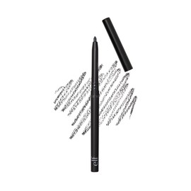 e.l.f. e.l.f. No Budge Retractable Eyeliner, Creamy, Ultra-Pigmented, Long Lasting, Enhances, Defines, Intensifies, Boldens, Grey, All-Day Wear, 0.008 Oz