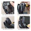MIRTUX 2 Pack Tyres Compatible with Roomba Series 500, 600,