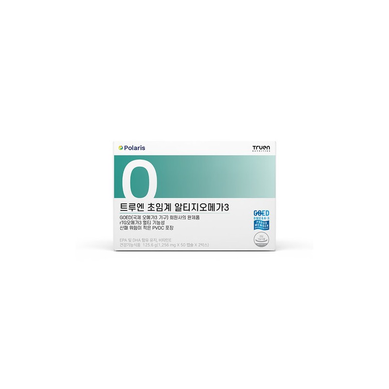 TrueN Nutrition Supercritical rTG Omega-3 Green 1000 (100 capsules) 1