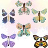 VERALY.MX 15 Mariposas Voladoras Mágicas Regalo Libro Tarjetas Liga Elastica