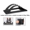 Lumbar Traction Stretching Device Slipped Discs Corrector Waist Strain Domestic