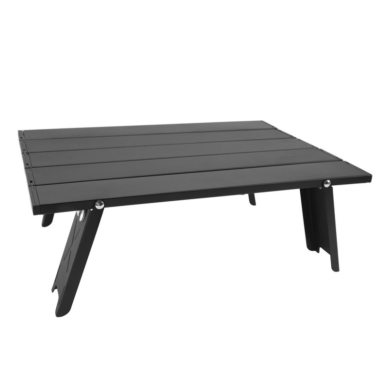 Portable Beach Table Aluminum Ultralight Folding Camping Table Compact Mini