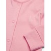 NEXT Baby Cotton Pyjamas Pack of 3, pink / white,
