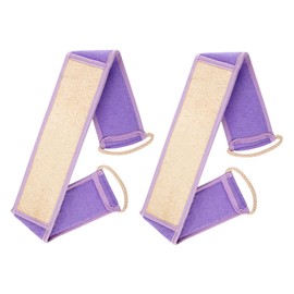 Baluue Gentle Exfoliating Back Scrubber Long Shower Brush Handles Body Scrubber for Men Women