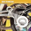 Stainless Steel M8 Lifting Eye Nuts 5 Pack - Female