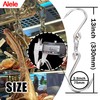 Alele 4 Packs Swiveling Meat Hook, Heavy Duty Stainless Steel