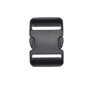 Premium 2 Inches(50mm) Flat Dual Adjustable Side Release Buckles (Black,