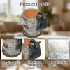 Black Bear Cub Climbing a Birch Pen Pencil Holder Cup-Cute